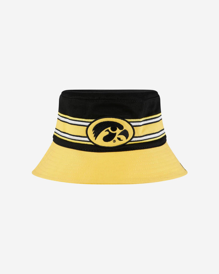 Iowa Hawkeyes Team Stripe Bucket Hat FOCO - FOCO.com