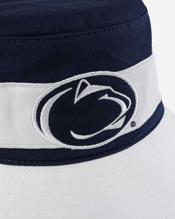 Penn State Nittany Lions Team Stripe Bucket Hat FOCO - FOCO.com