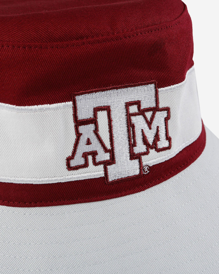 Texas A&M Aggies Team Stripe Bucket Hat FOCO - FOCO.com