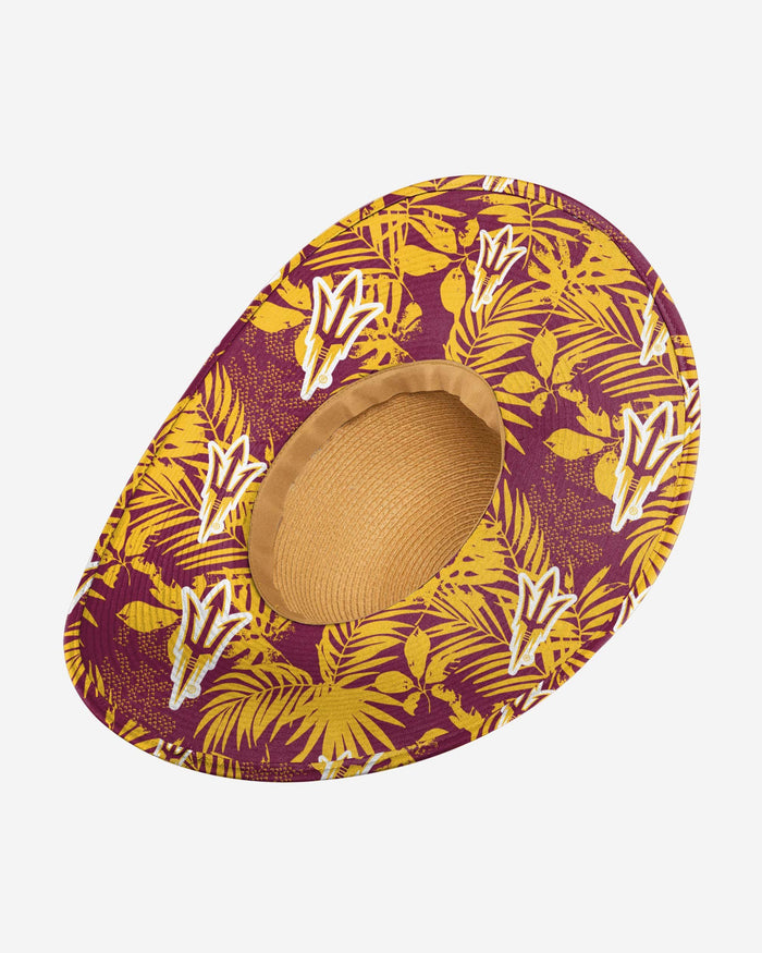 Arizona State Sun Devils Womens Floral Straw Hat FOCO - FOCO.com