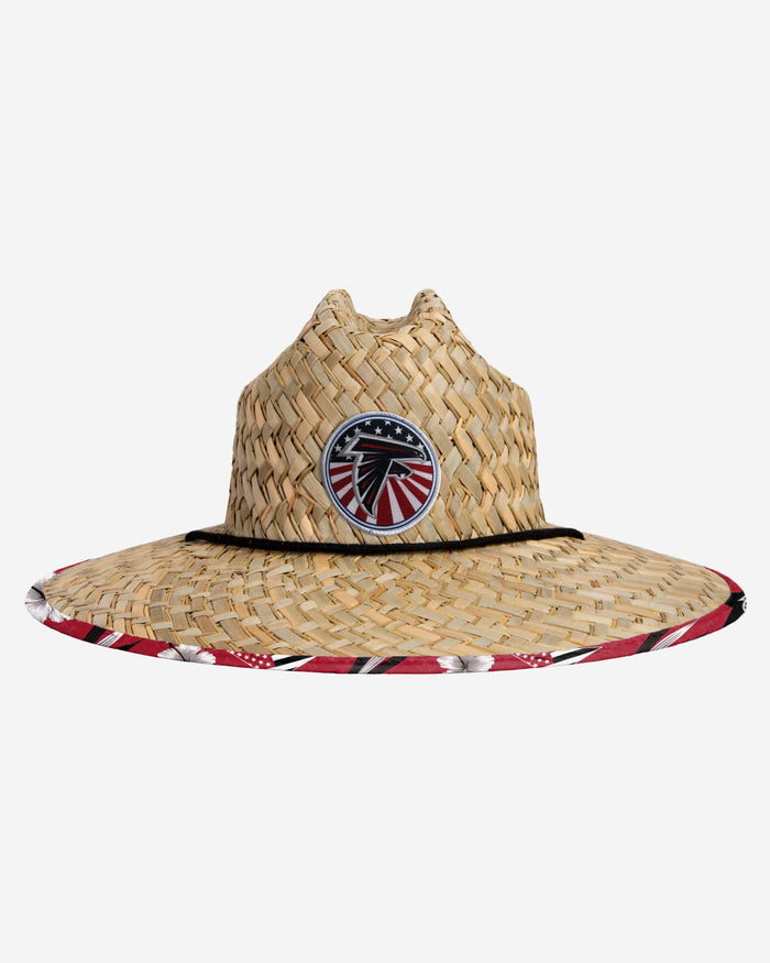 Atlanta Falcons Americana Straw Hat FOCO - FOCO.com