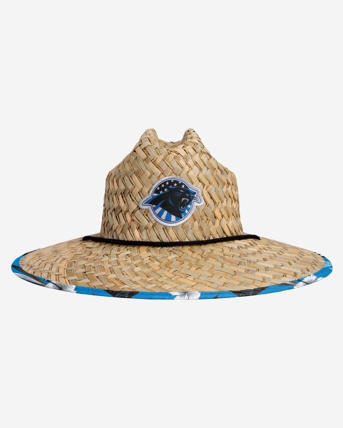 Carolina Panthers Americana Straw Hat FOCO - FOCO.com