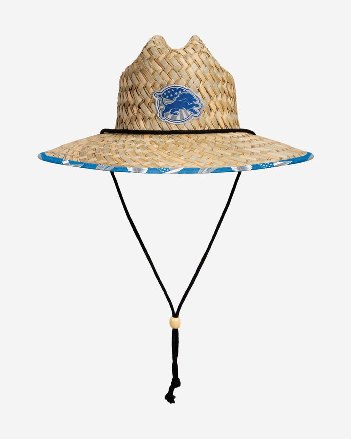 Detroit Lions Americana Straw Hat FOCO - FOCO.com
