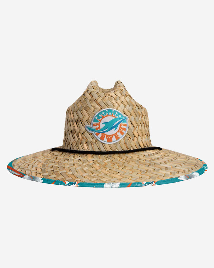 Miami Dolphins Americana Straw Hat FOCO - FOCO.com