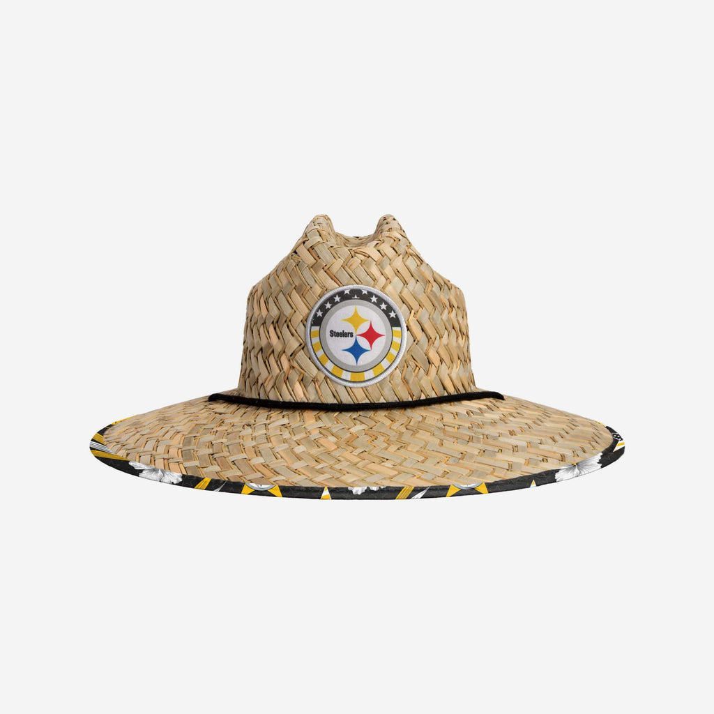 Pittsburgh Steelers Americana Straw Hat FOCO - FOCO.com