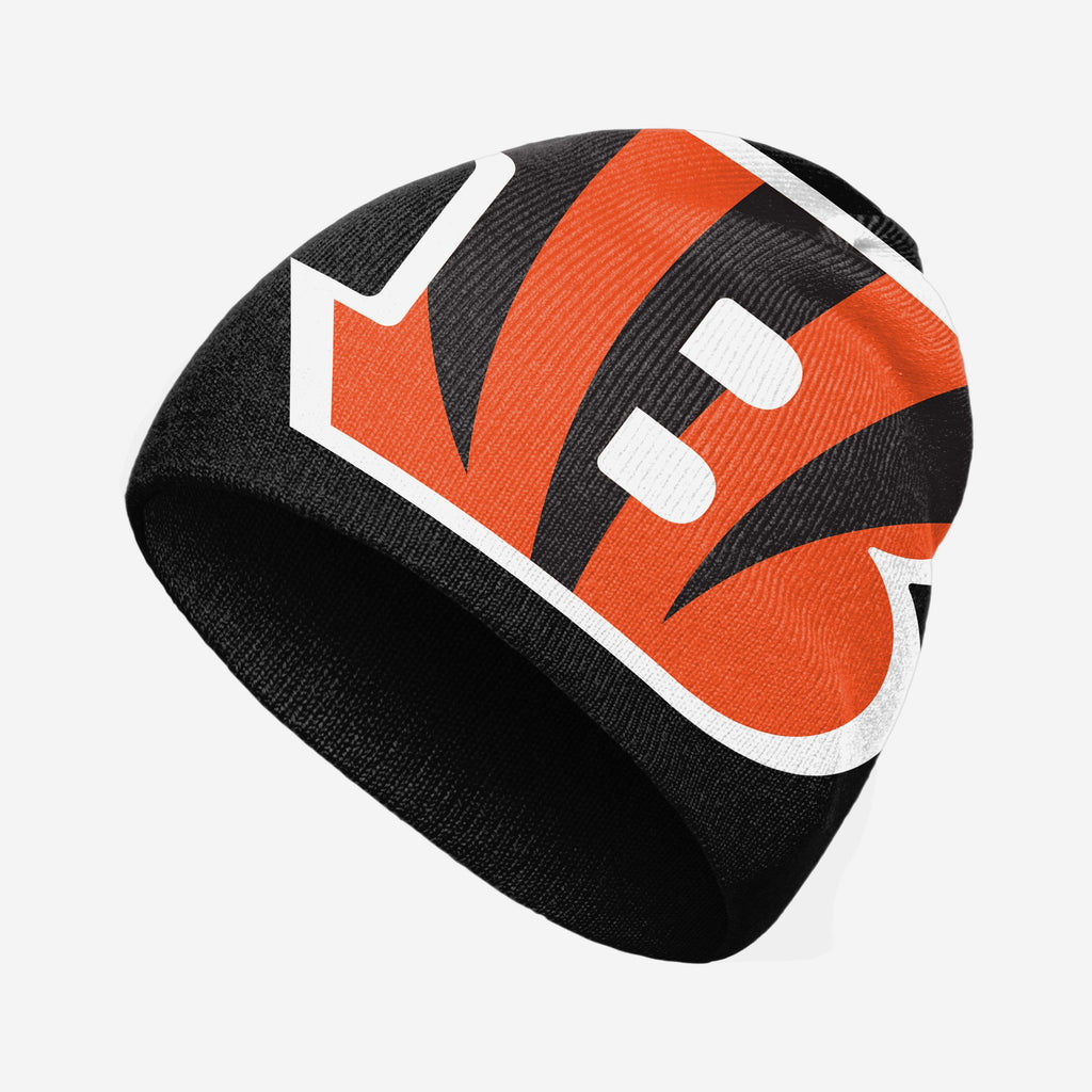Cincinnati Bengals Big Logo Skullcap Beanie FOCO - FOCO.com
