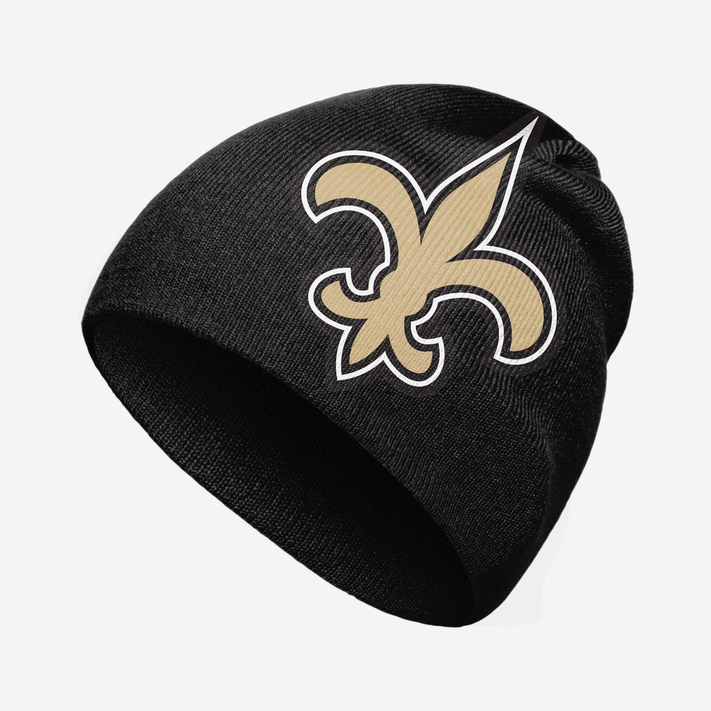 New Orleans Saints Big Logo Skullcap Beanie FOCO - FOCO.com