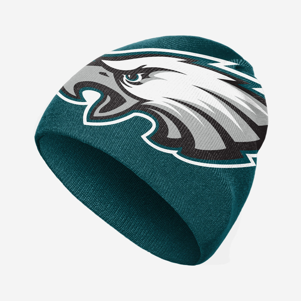 Philadelphia Eagles Big Logo Skullcap Beanie FOCO - FOCO.com