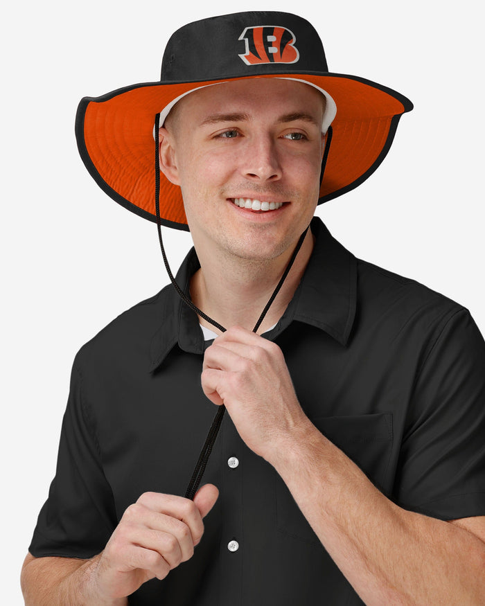 Cincinnati Bengals Colorblock Boonie Hat FOCO - FOCO.com