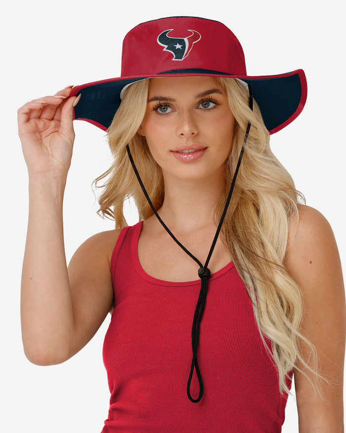Houston Texans Colorblock Boonie Hat FOCO - FOCO.com