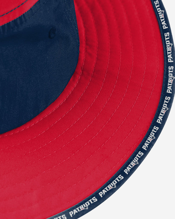 New England Patriots Colorblock Boonie Hat FOCO - FOCO.com