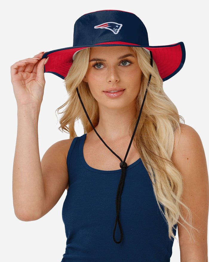 New England Patriots Colorblock Boonie Hat FOCO - FOCO.com