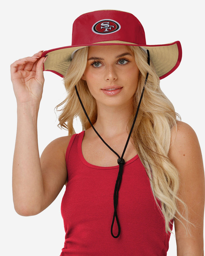 San Francisco 49ers Colorblock Boonie Hat FOCO - FOCO.com