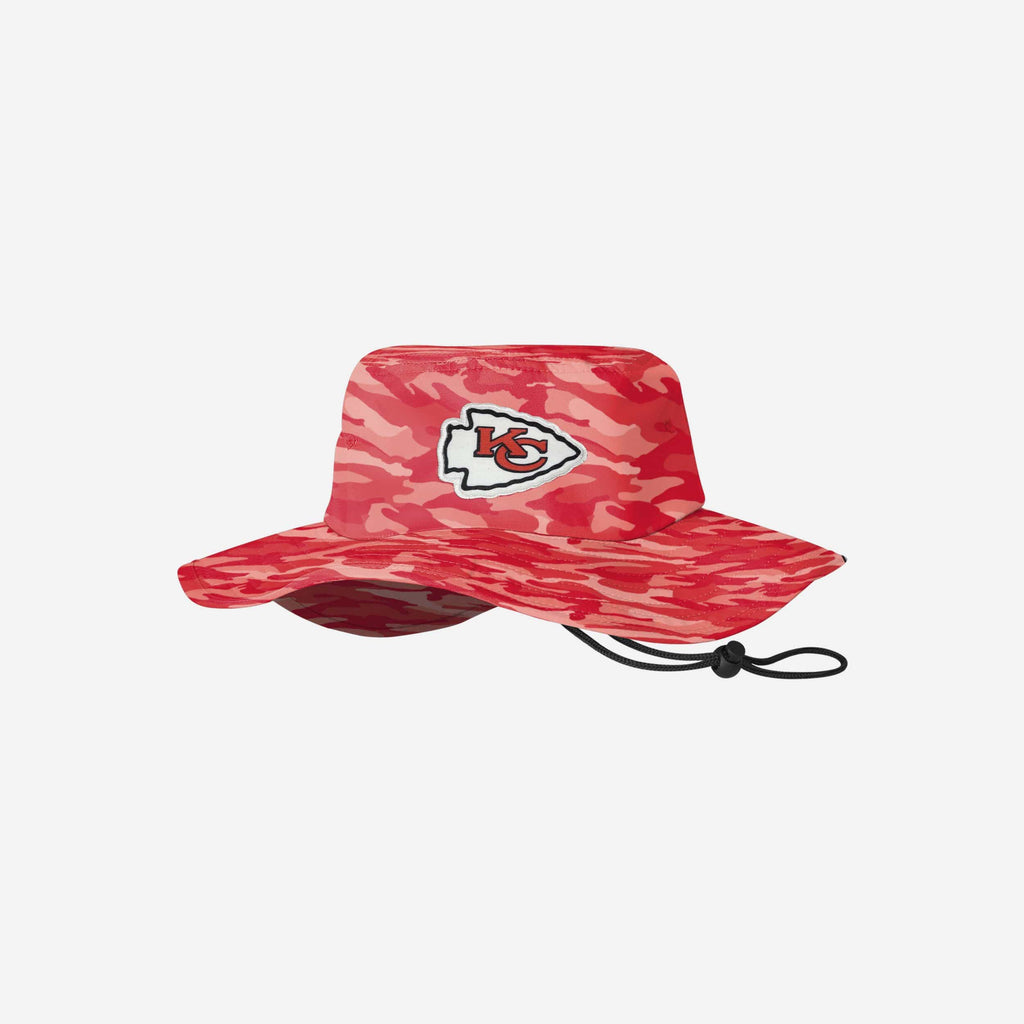 Kansas City Chiefs Camo Boonie Hat FOCO - FOCO.com