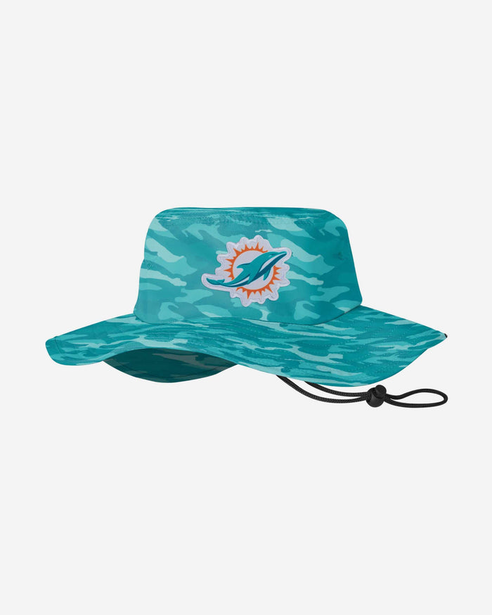 Miami Dolphins Camo Boonie Hat FOCO - FOCO.com