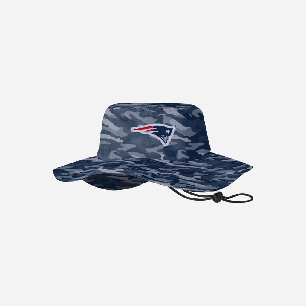 New England Patriots Camo Boonie Hat FOCO - FOCO.com