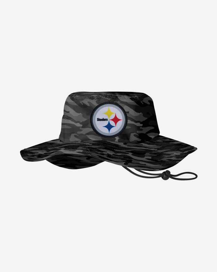 Pittsburgh Steelers Camo Boonie Hat FOCO - FOCO.com