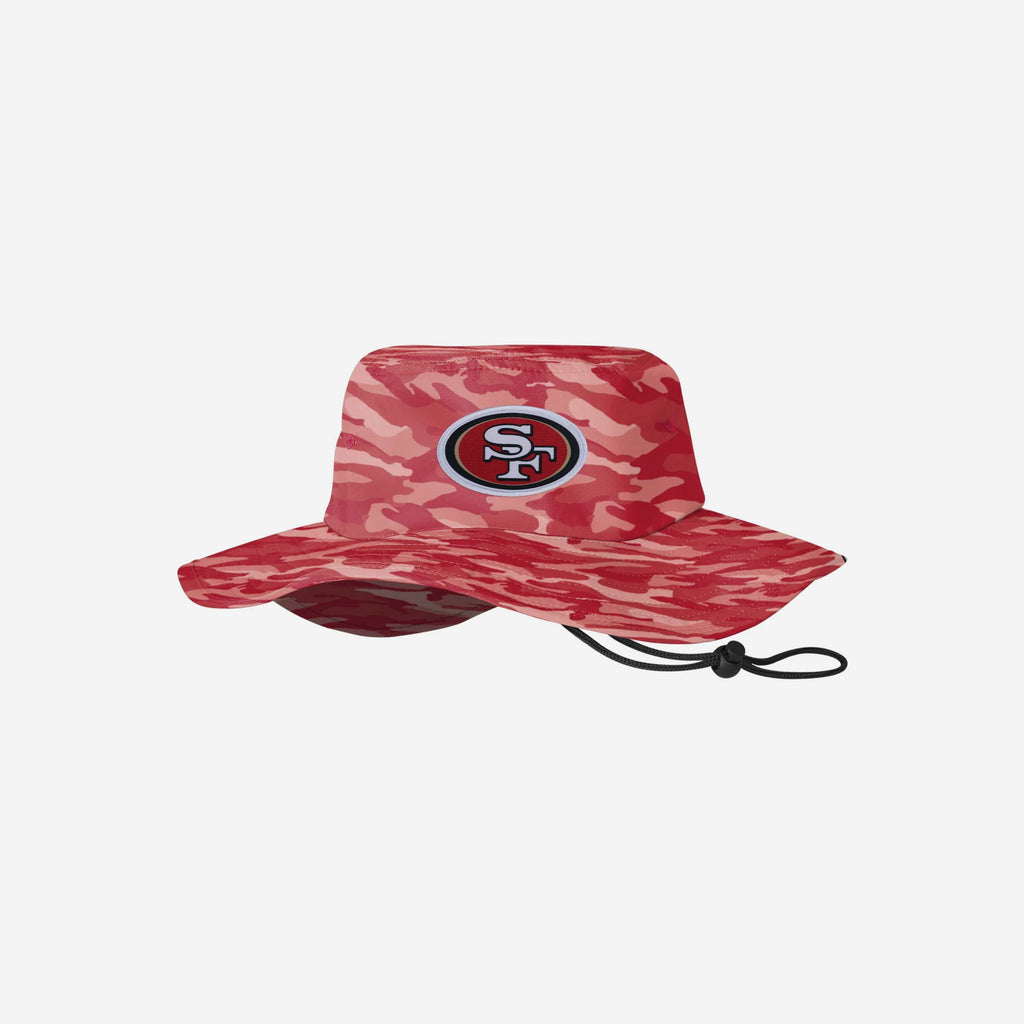 San Francisco 49ers Camo Boonie Hat FOCO - FOCO.com