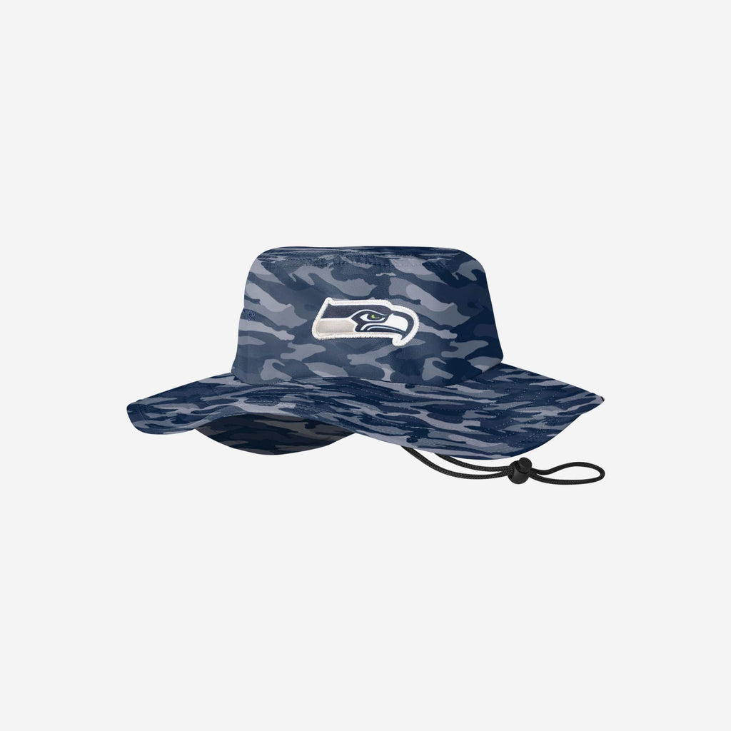 Seattle Seahawks Camo Boonie Hat FOCO - FOCO.com