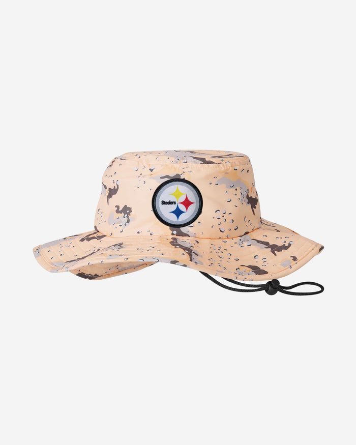 Pittsburgh Steelers Dark Desert Camo Boonie Hat FOCO - FOCO.com