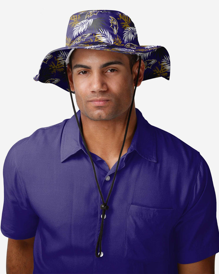 Baltimore Ravens Floral Boonie Hat FOCO - FOCO.com