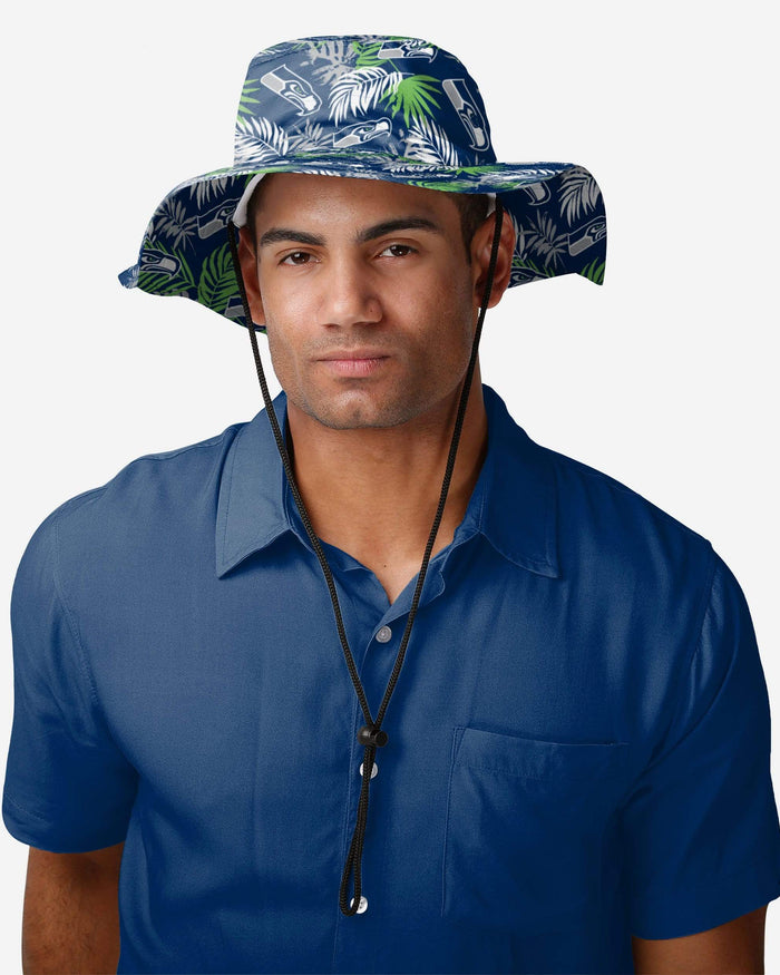 Seattle Seahawks Floral Boonie Hat FOCO - FOCO.com