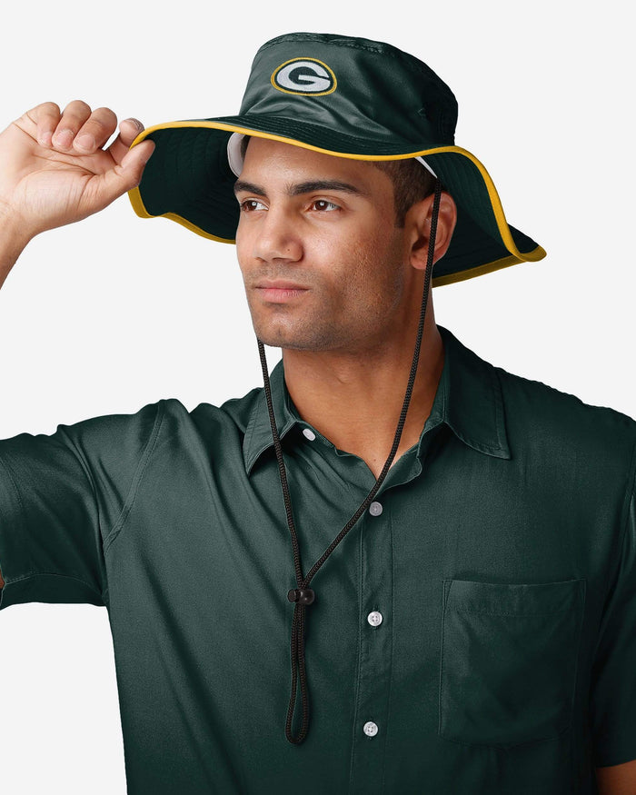 Green Bay Packers Solid Boonie Hat FOCO - FOCO.com