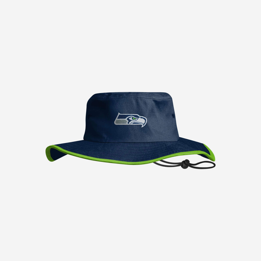 Seattle Seahawks Solid Boonie Hat FOCO - FOCO.com