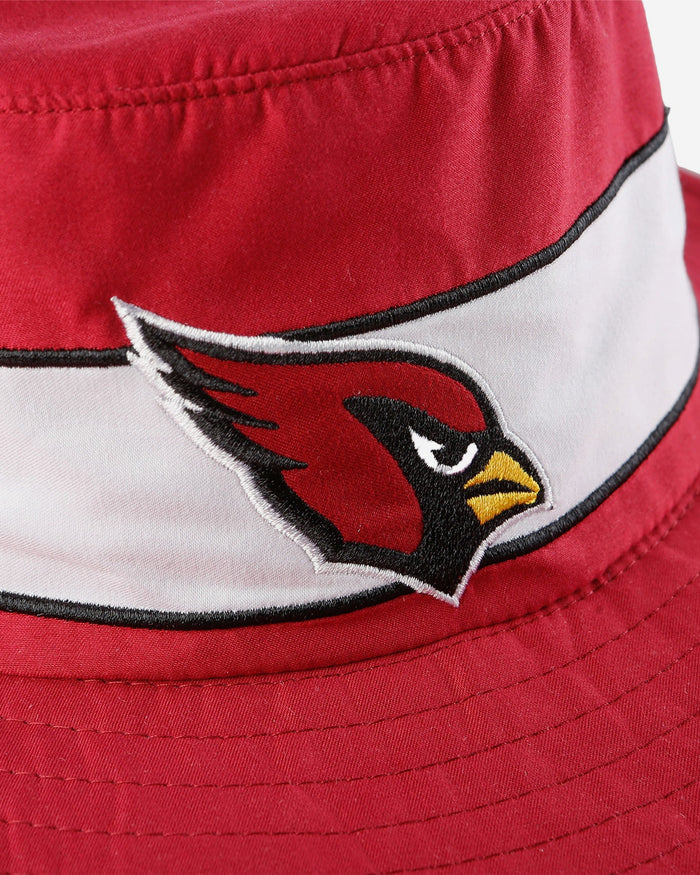 Arizona Cardinals Team Stripe Boonie Hat FOCO - FOCO.com