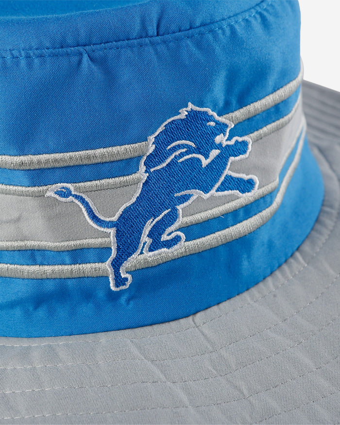 Detroit Lions Team Stripe Boonie Hat FOCO - FOCO.com