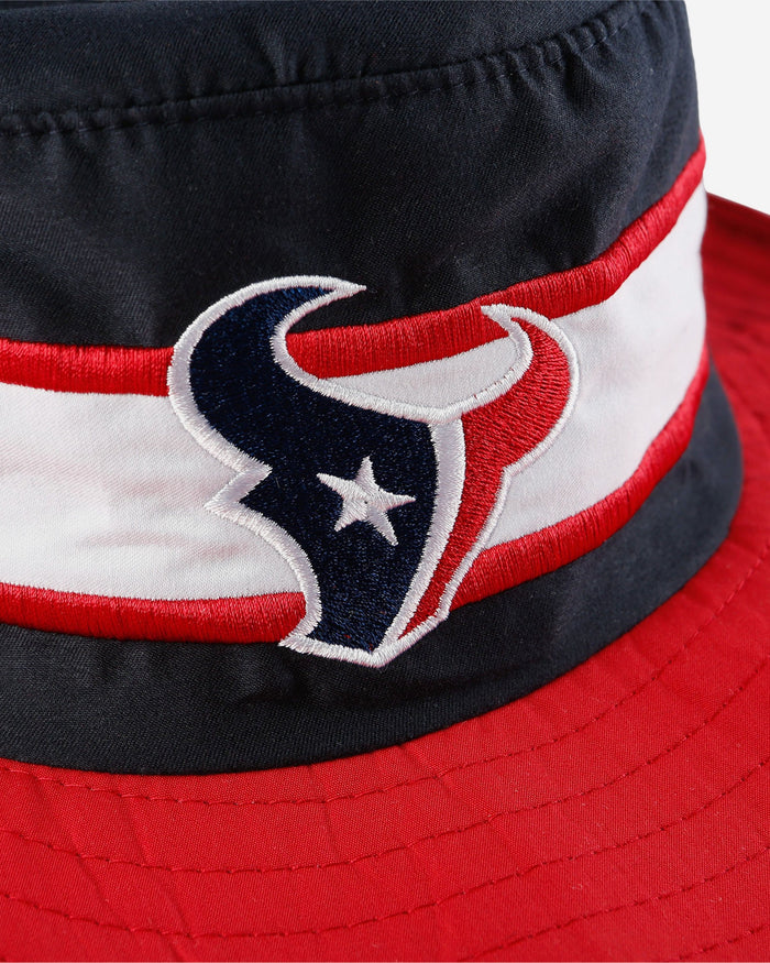 Houston Texans Team Stripe Boonie Hat FOCO - FOCO.com