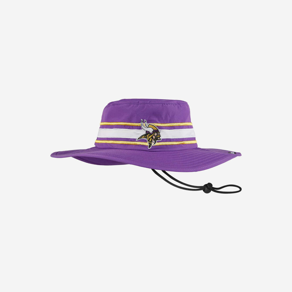 Minnesota Vikings Team Stripe Boonie Hat FOCO - FOCO.com