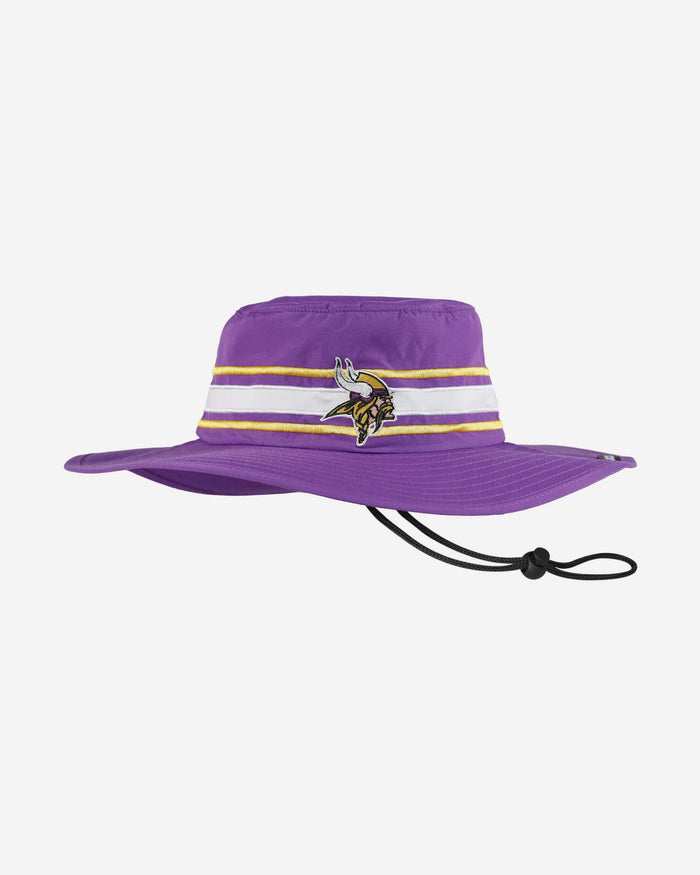 Minnesota Vikings Team Stripe Boonie Hat FOCO - FOCO.com