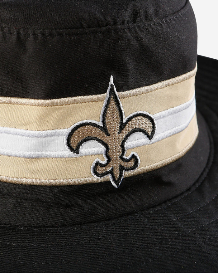 New Orleans Saints Team Stripe Boonie Hat FOCO - FOCO.com