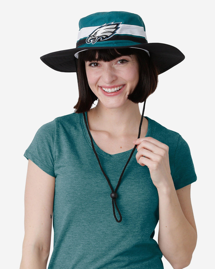 Philadelphia Eagles Team Stripe Boonie Hat FOCO - FOCO.com