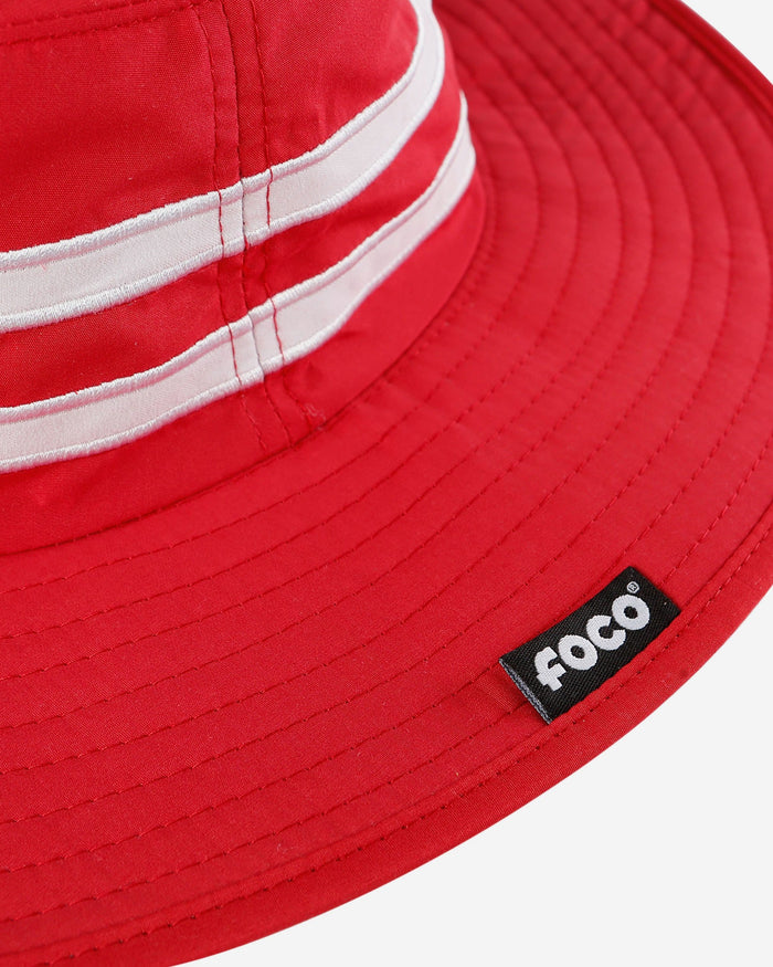 San Francisco 49ers Team Stripe Boonie Hat FOCO - FOCO.com