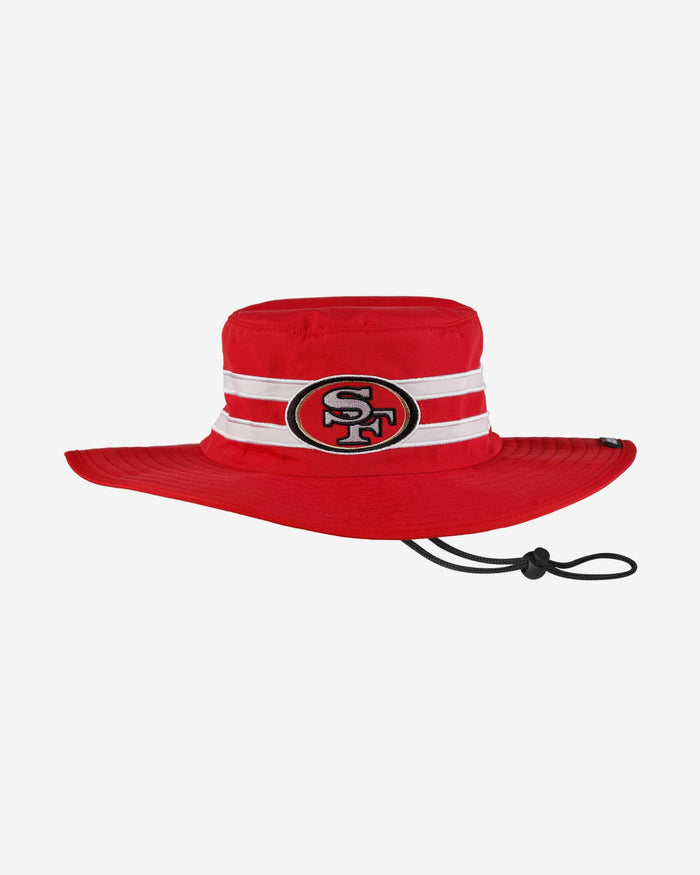 San Francisco 49ers Team Stripe Boonie Hat FOCO - FOCO.com