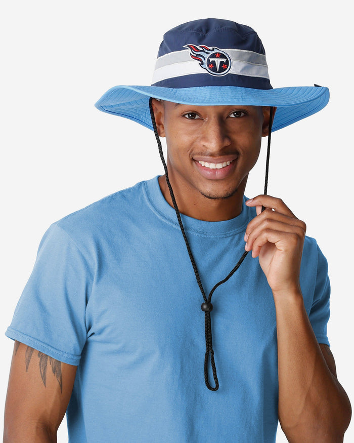 Tennessee Titans Team Stripe Boonie Hat FOCO - FOCO.com