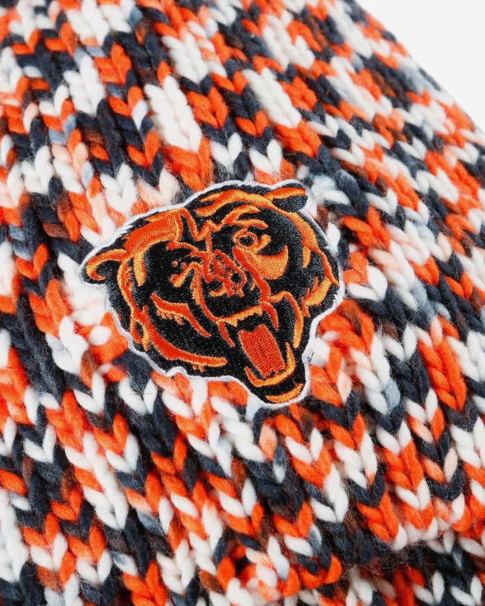 Chicago Bears Colorblend Knit Pom Beanie FOCO - FOCO.com