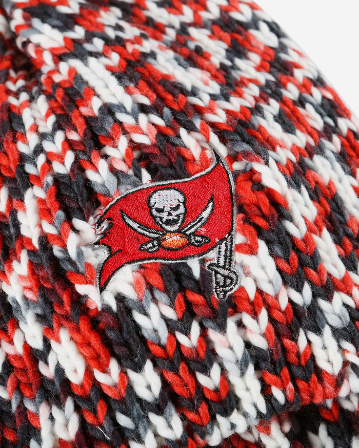 Tampa Bay Buccaneers Colorblend Knit Pom Beanie FOCO - FOCO.com