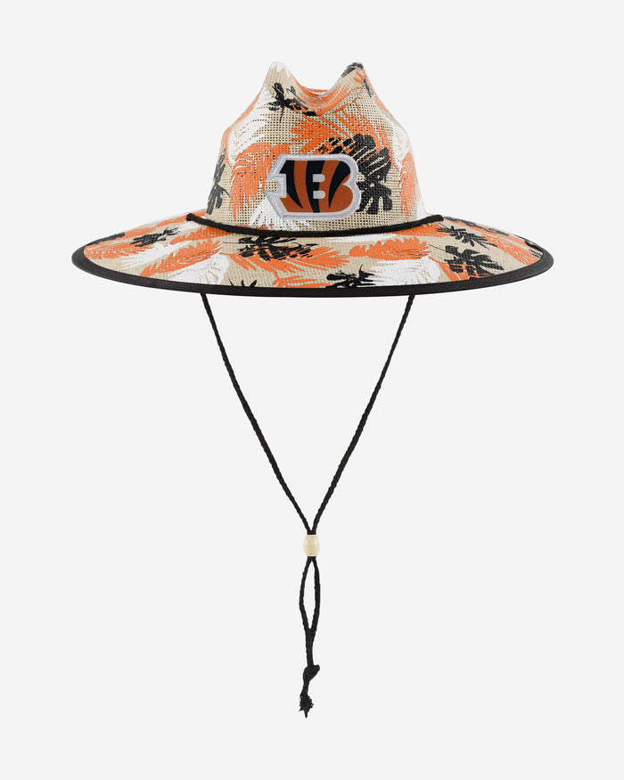 Cincinnati Bengals Floral Printed Straw Hat FOCO - FOCO.com