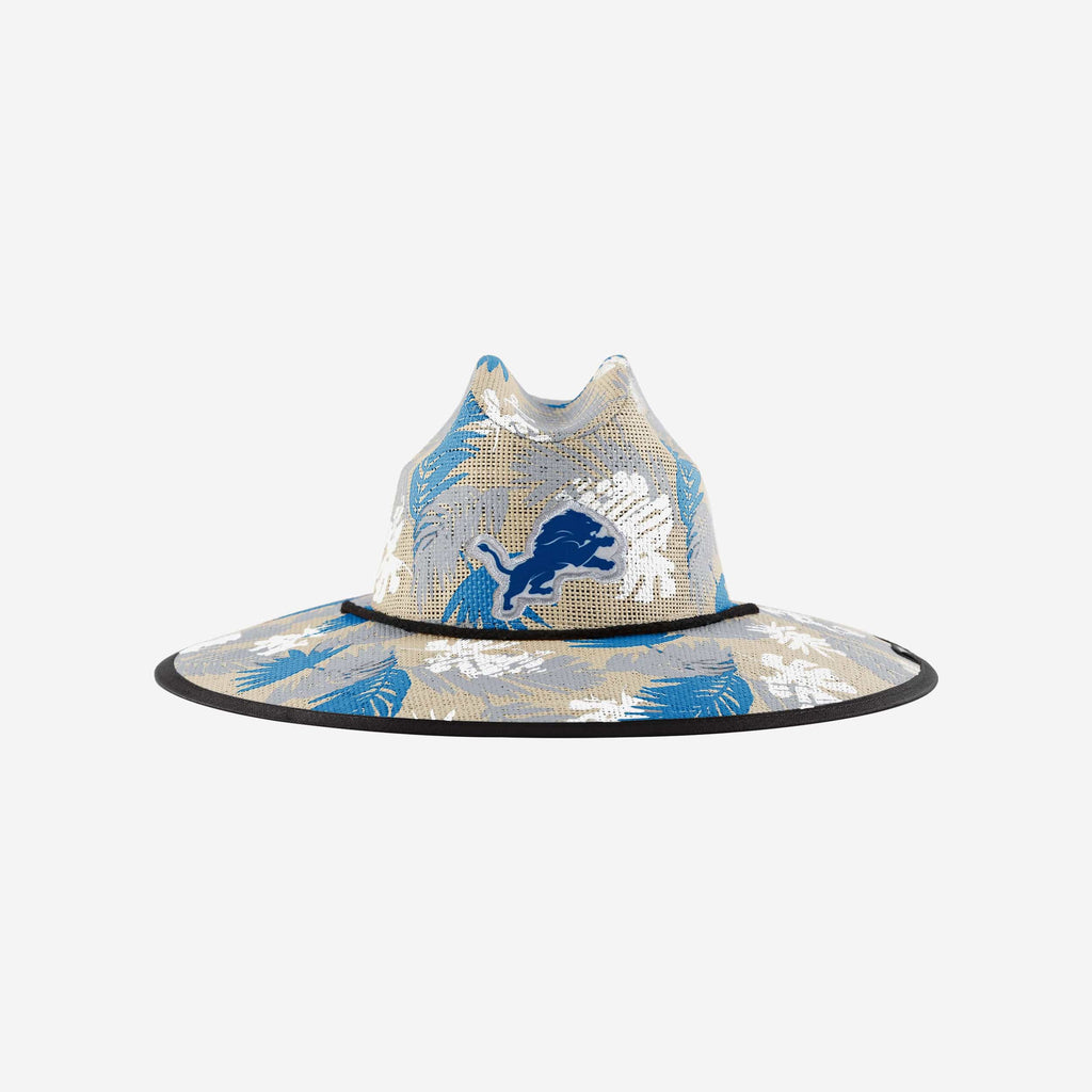 Detroit Lions Floral Printed Straw Hat FOCO - FOCO.com