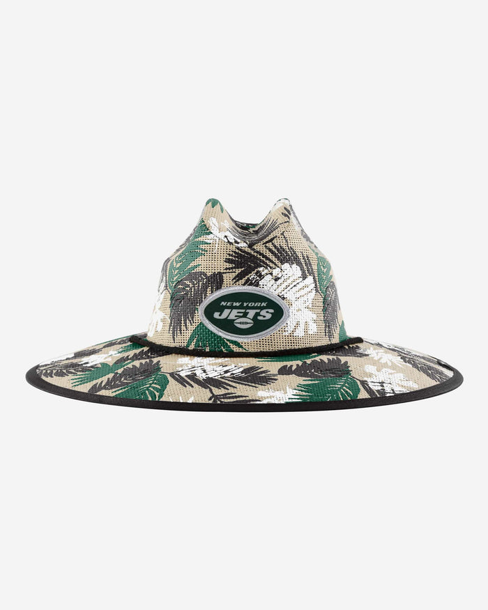 New York Jets Floral Printed Straw Hat FOCO - FOCO.com