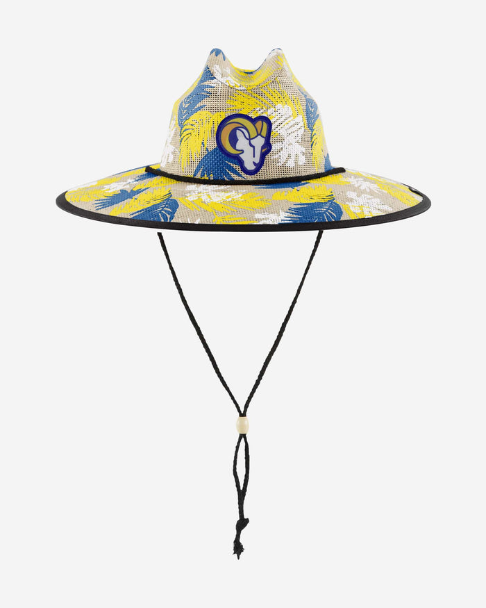 Los Angeles Rams Floral Printed Straw Hat FOCO - FOCO.com