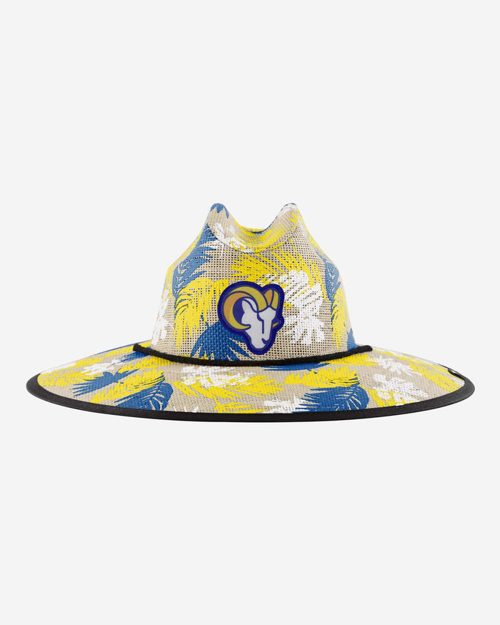 Los Angeles Rams Floral Printed Straw Hat FOCO - FOCO.com