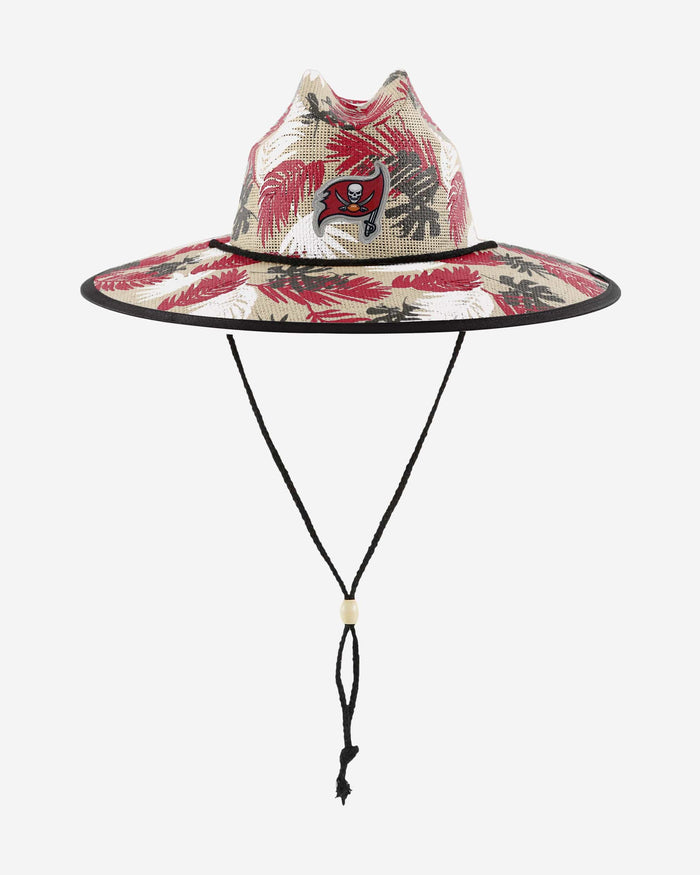 Tampa Bay Buccaneers Floral Printed Straw Hat FOCO - FOCO.com