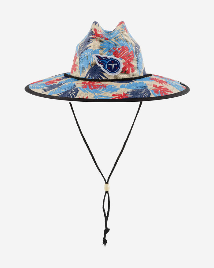 Tennessee Titans Floral Printed Straw Hat FOCO - FOCO.com