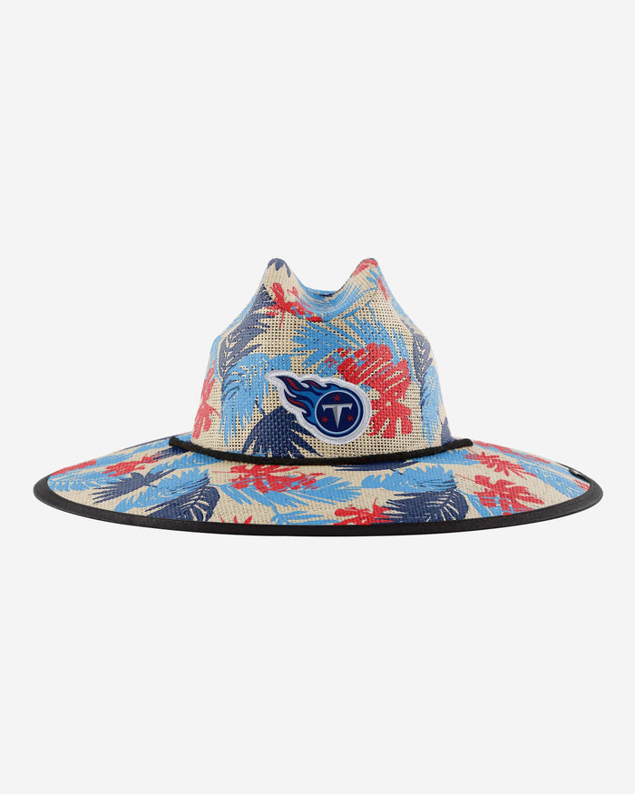 Tennessee Titans Floral Printed Straw Hat FOCO - FOCO.com