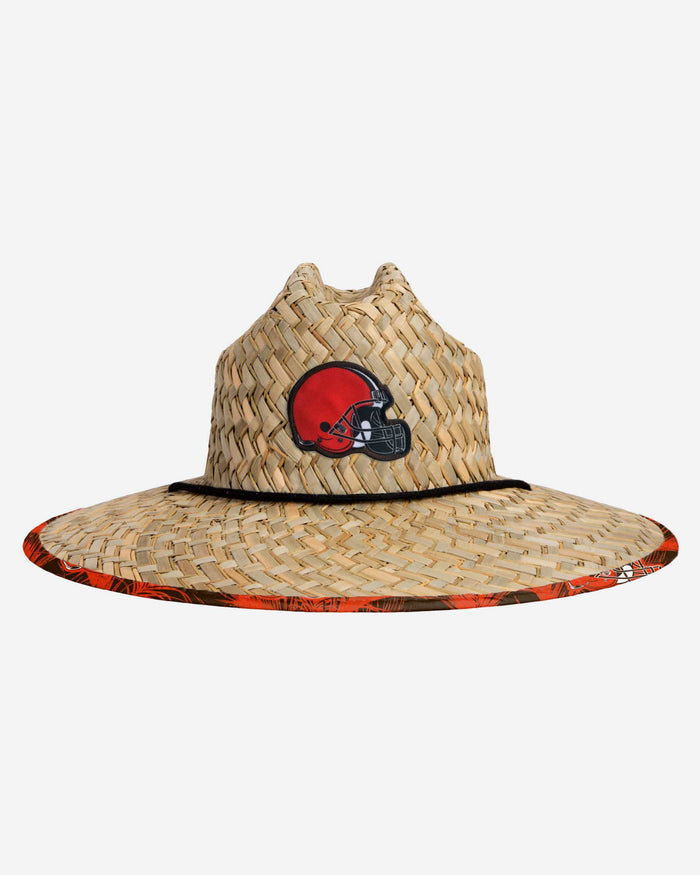 Cleveland Browns Floral Straw Hat FOCO - FOCO.com