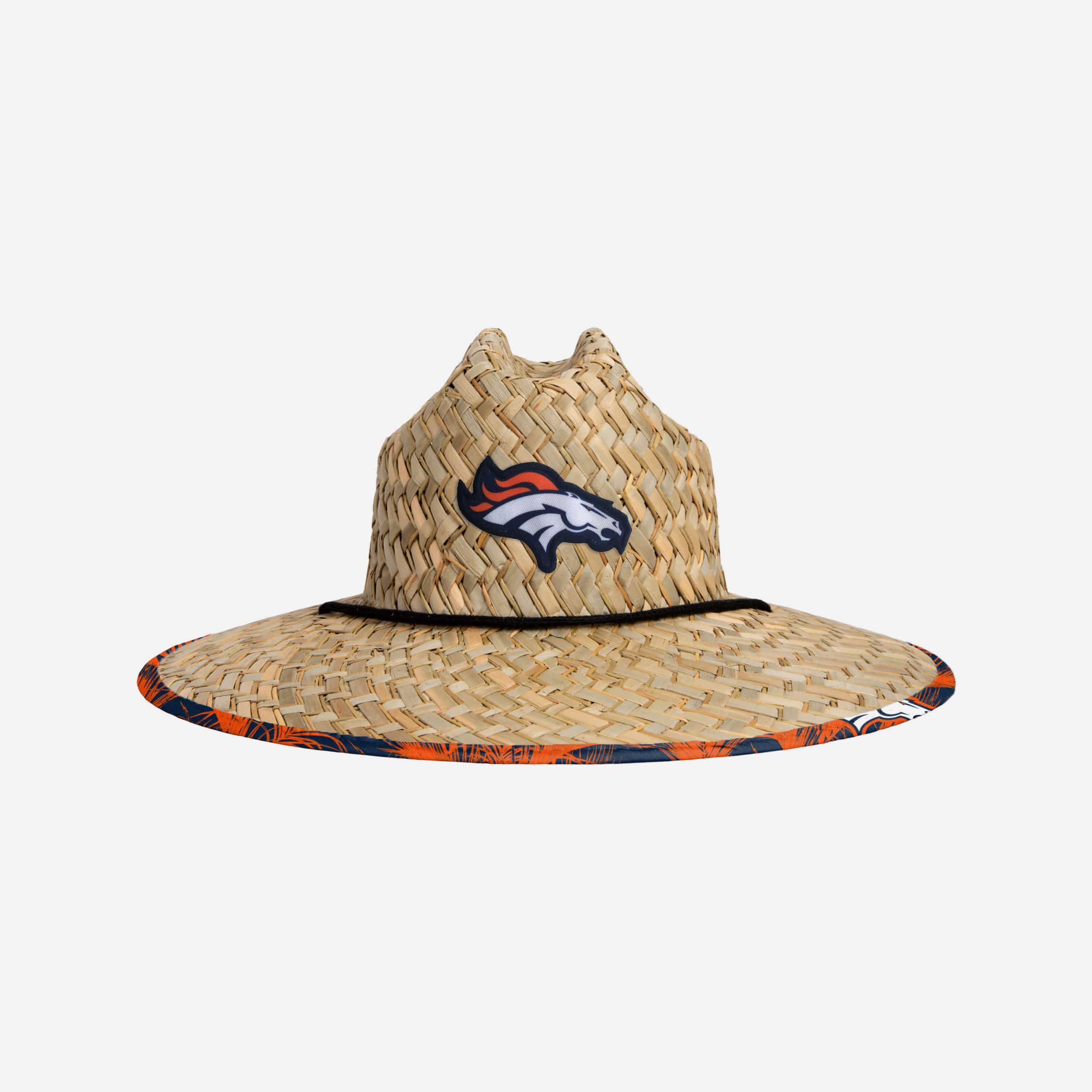 Denver Broncos New Era NFL Official On Field Training Straw Bucket Hat